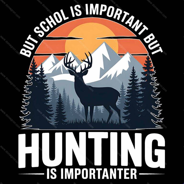 Hunting Is Importanter Direct to Film (DTF) Heat Transfer O-1297