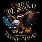 Proud To Support Trump Vance Direct to Film (DTF) Heat Transfer T-1330
