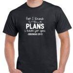 For I Know The Plans Jeremiah 29:11 Shirt I-1329