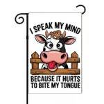 I Speak My Mind Garden Flag S-1325