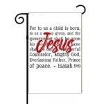 Isaiah 9:6 Garden Flag I-1324