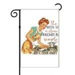 The Secret To A Clean Kitchen Garden Flag S-1312