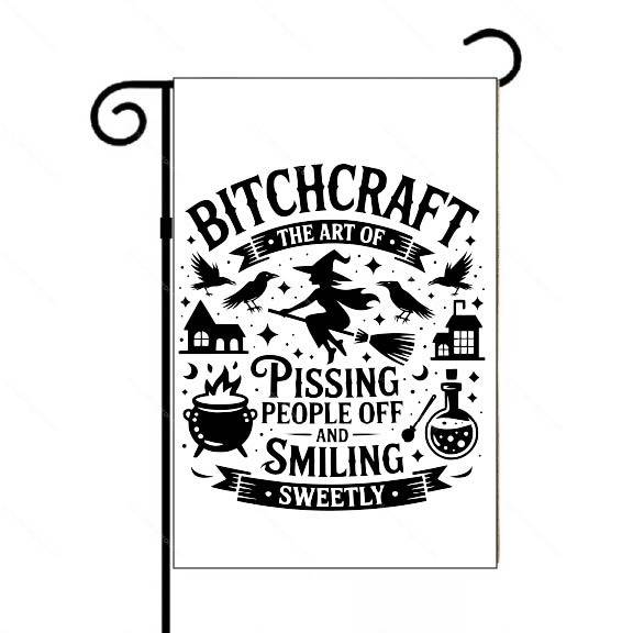 Bitchcraft The Art Garden Flag S-1305