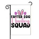 Easter Egg Hunting Squad Garden Flag H-1285