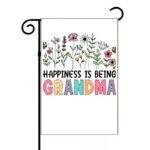 Happiness Is Being Grandma Garden Flag F-1274