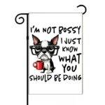 I'm Not Bossy Garden Flag S-1320
