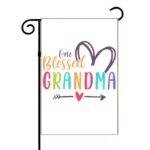 One Blessed Grandma Garden Flag F-1284