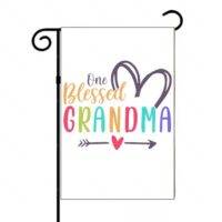 One Blessed Grandma Garden Flag F-1284