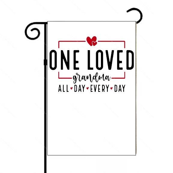 One Loved Grandma Garden Flag F-1295