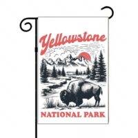 Yellowstone National Park Garden Flag K-1277