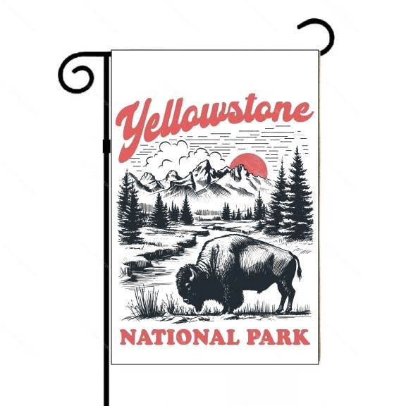 Yellowstone National Park Garden Flag K-1277