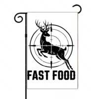 Fast Food Hunter Garden Flag O-1286