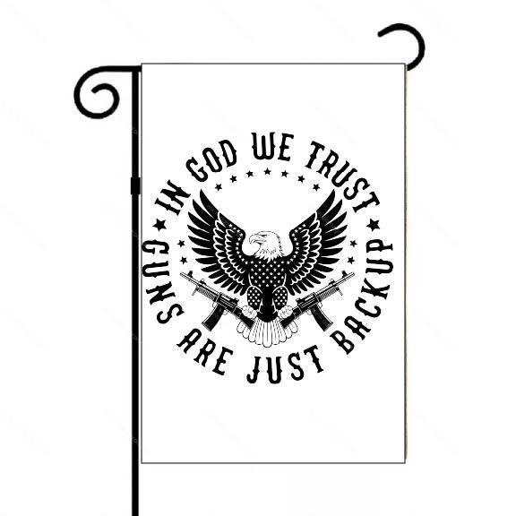 In God We Trust Garden Flag N-1323