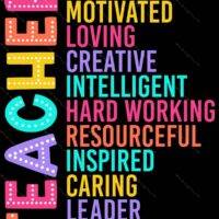 Traits Of A Teacher Metal Photo F-1313