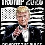 Trump 2028 Metal Photo T-1311