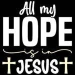 All My Hope Is In Jesus Metal Photo I-1300