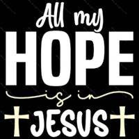 All My Hope Is In Jesus Metal Photo I-1300