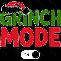 Grinch Mode On Metal Photo H-1307