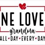 One Loved Grandma Metal Photo F-1295