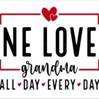 One Loved Grandma Metal Photo F-1295