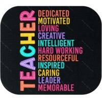 Traits Of A Teacher Mouse Pad F-1313