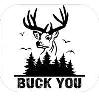 Buck You Hunting Mouse Pad H-1333