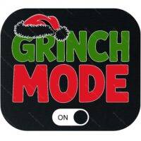 Grinch Mode On Mouse Pad H-1307