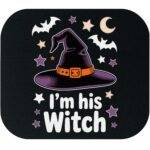 I'm His Witch Halloween Mouse Pad H-1290