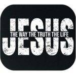 Jesus The Way The Truth The Life Inspirational Mouse Pad I-1269