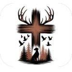 The Hunter's Cross Mouse Pad O-1294