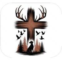 The Hunter's Cross Mouse Pad O-1294