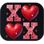 XOXO Valentine's Day Mouse Pad H-1279