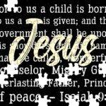 Isaiah 9:6 Jigsaw Puzzle I-1324