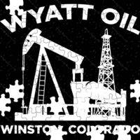 Wyatt Oil Atlas Shrugged Jigsaw Puzzle A-1314