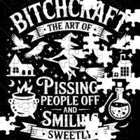 Bitchcraft The Art  Jigsaw Puzzle S-1305