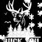 Buck You Hunting Jigsaw Puzzle H-1333