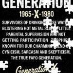 Generation X (Gen X) Jigsaw Puzzle S-1335