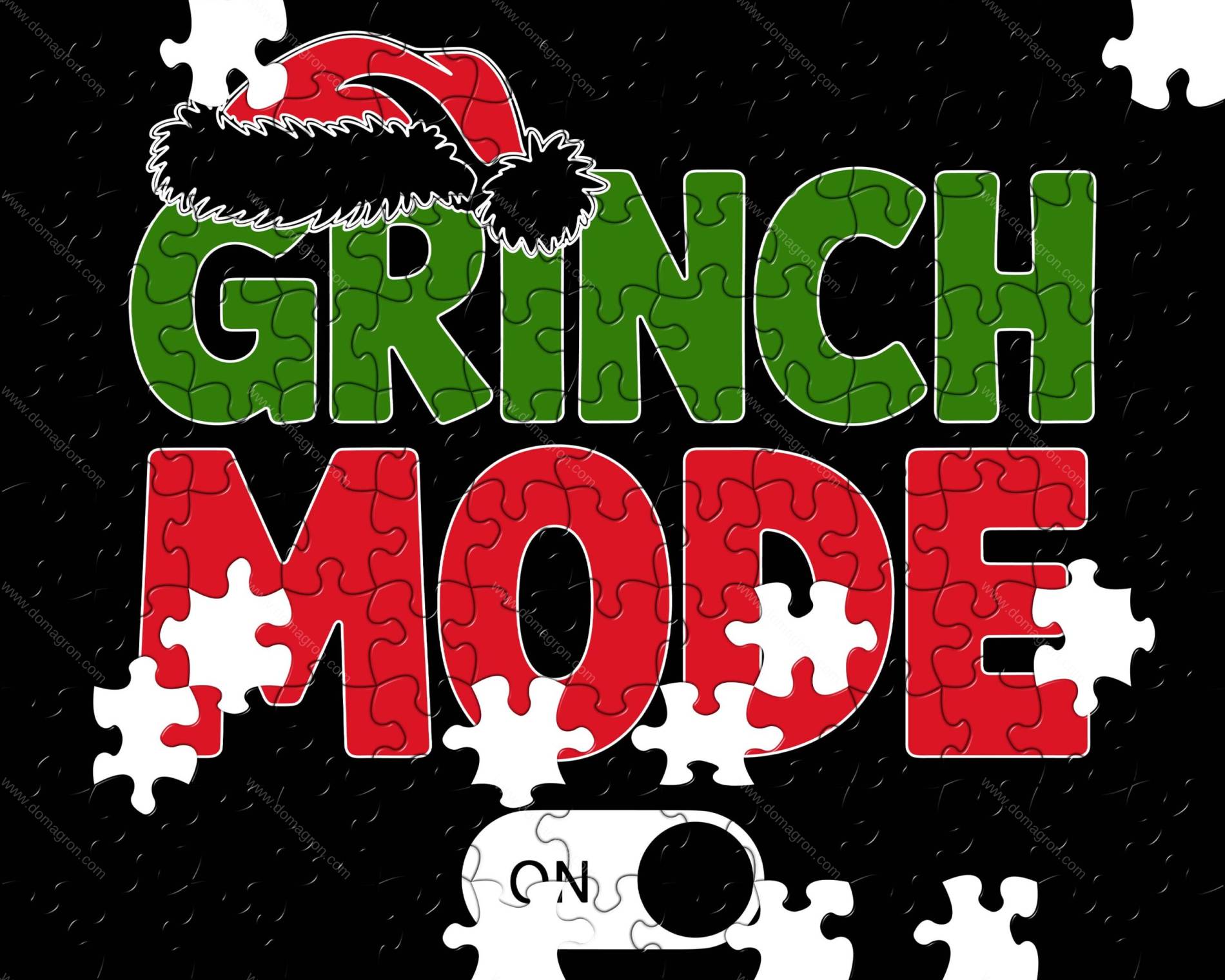 Grinch Mode On Jigsaw Puzzle H-1307