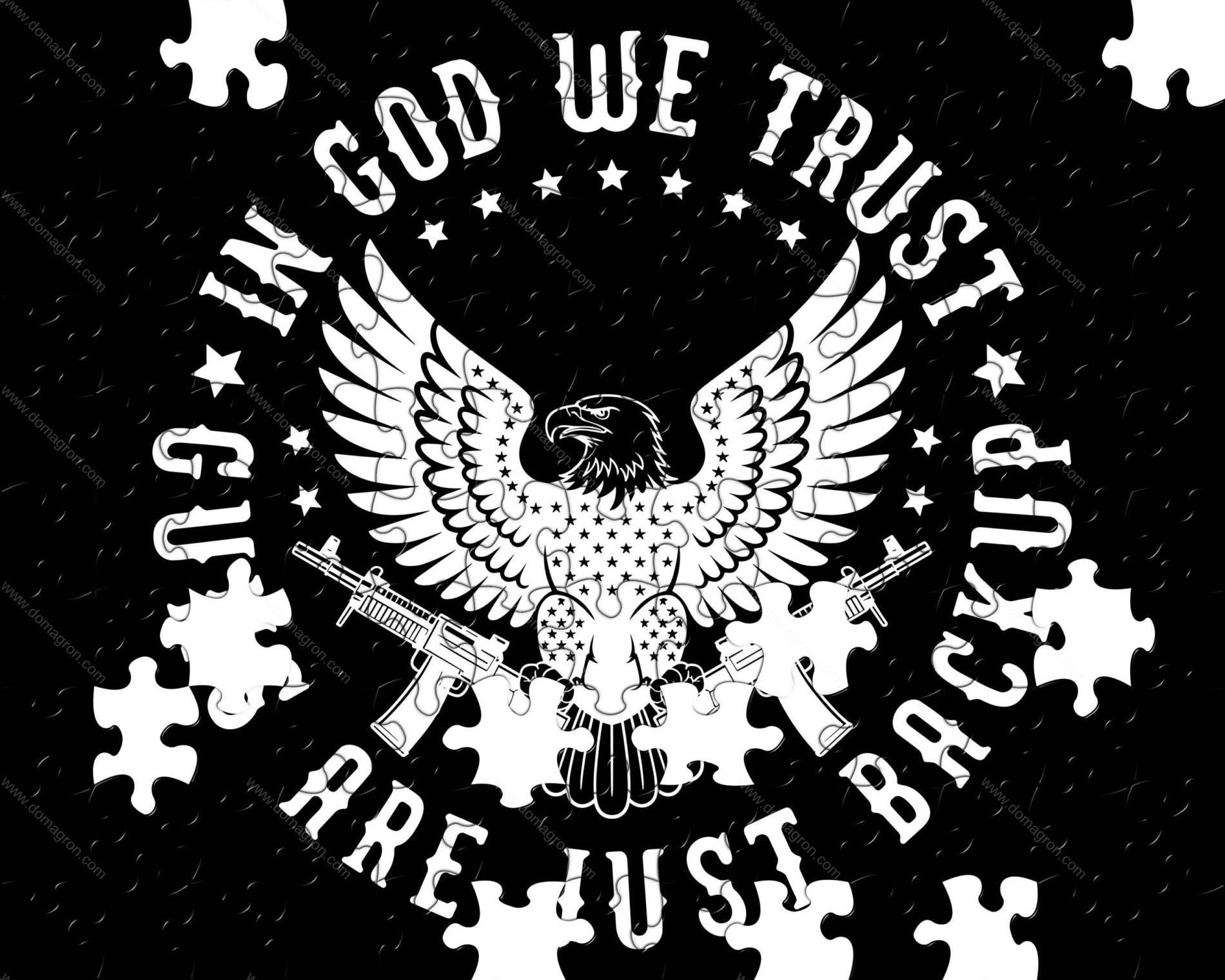 In God We Trust Jigsaw Puzzle N-1323