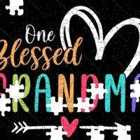 One Blessed Grandma Jigsaw Puzzle F-1284