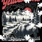 Yellowstone National Park Jigsaw Puzzle K-1277