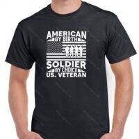 American By Birth Veteran Shirt V-1416