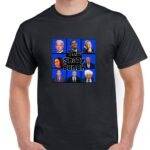 The Shady Bunch - Biden, Clinton, Harris, Jeffries, Obama, Sanders, Schumer, Walz Shirt P-1378
