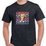 Patriotic America Pizza Guy Shirt U-1410
