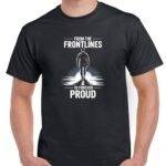 From The Frontlines To The Forever Proud Veteran Shirt V-1387