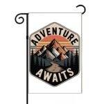 Adventure Awaits Garden Flag O-1413