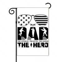Dad The Hero Garden Flag V-1422