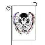 Lost Soldier Comforting Eagle Garden Flag U-1364
