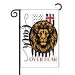 Faith Over Fear Garden Flag I-1403