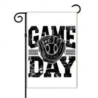 Baseball Game Day Garden Flag F-1423